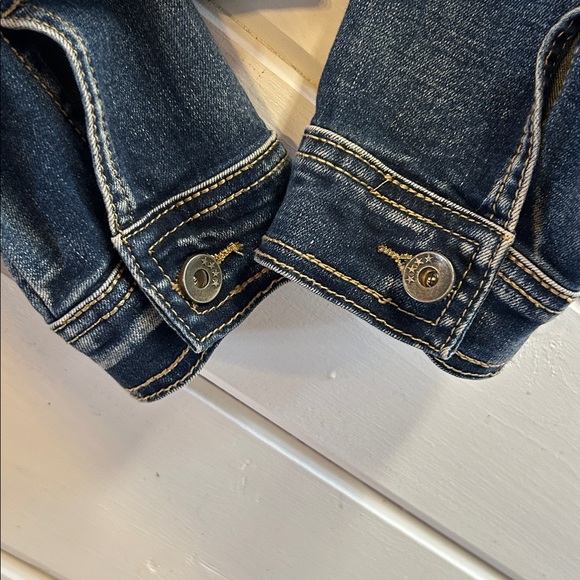 FEMME FATALE Pearl Embroidered Denim Jacket - Picture 7 of 16